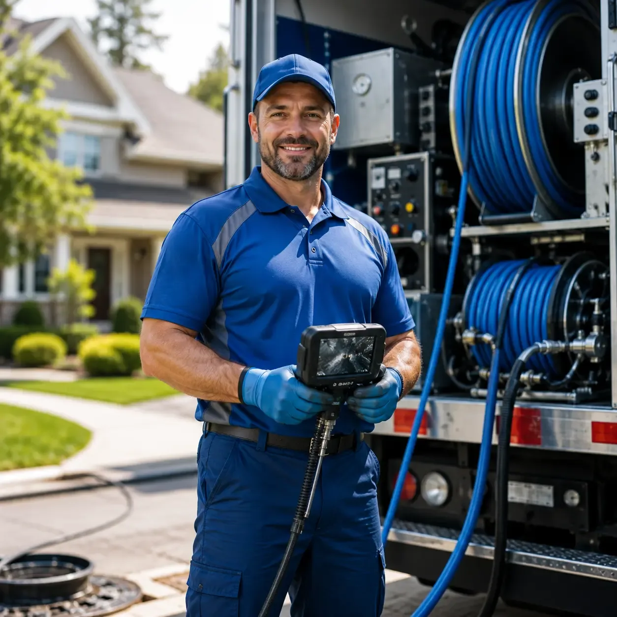Local outdoor drain cleaning specialists in Redwood, MS